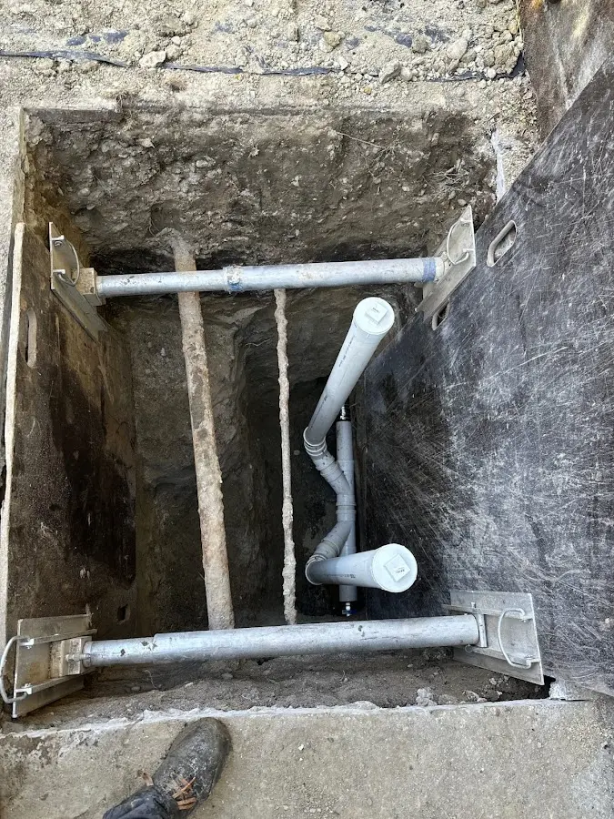 Experienced plumber completing Gas Line Repair work in Houma